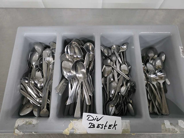Partij diverse bestek lepels - afbeelding 3 van  3