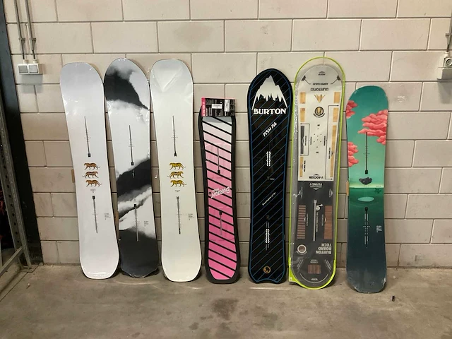 Partij diverse boards (7x) - afbeelding 1 van  3