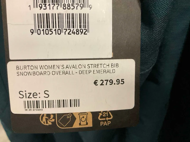Partij diverse burton bibs (18x) - afbeelding 11 van  20