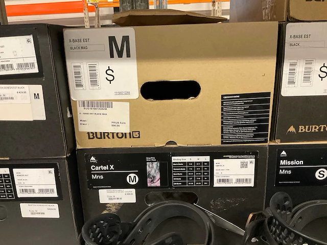Partij diverse burton bindings (9x) - afbeelding 3 van  8