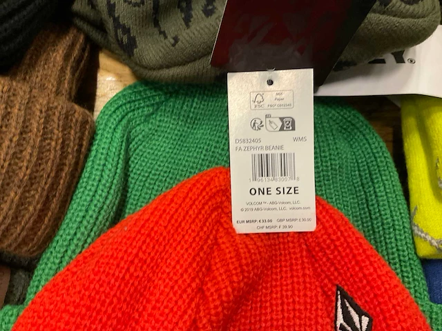 Partij diverse carhartt/obey/brixton mutsen (93x) - afbeelding 13 van  25