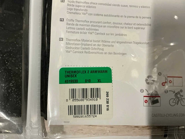 Partij diverse castelli leg/arm warmers (42x) - afbeelding 3 van  13