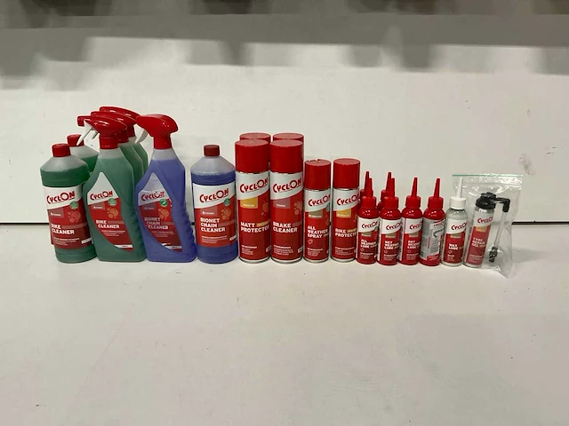 Partij diverse cyclon bike cleaning products (21x) - afbeelding 1 van  7