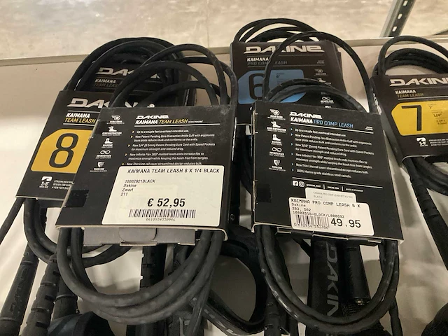 Partij diverse dakine leashes (14x) - afbeelding 5 van  5
