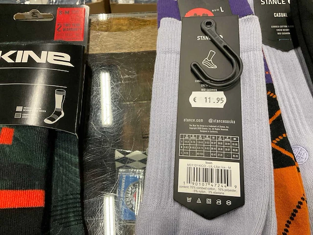 Partij diverse dakine/stance sokken (30x) - afbeelding 5 van  13