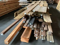 Partij diverse douglas geïmpregneerde planken lengte 300-600 cm - afbeelding 4 van  14