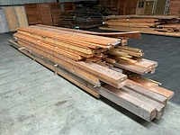Partij diverse douglas planken lengte 500-700 cm - afbeelding 1 van  14