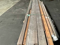 Partij diverse douglas redcedar planken lengte 250-400 cm. - afbeelding 3 van  11