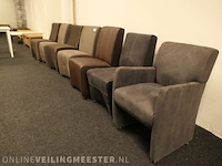 Partij diverse eetkamerstoelen , 7 stuks - afbeelding 12 van  25