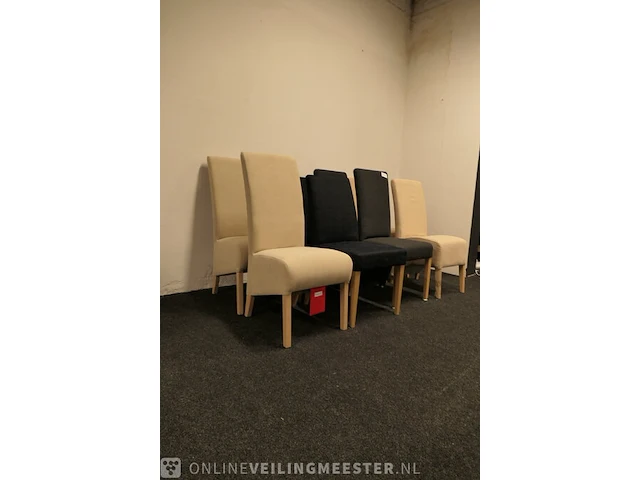 Partij diverse eetkamerstoelen , 8 stuks - afbeelding 12 van  19