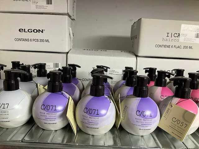 Partij diverse elgon haarproducten (134x) - afbeelding 6 van  11