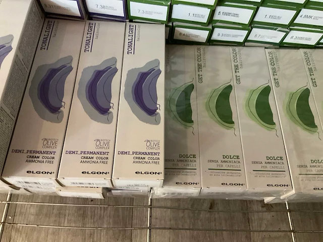Partij diverse elgon haarverf (584x) - afbeelding 3 van  12