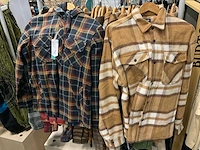Partij diverse flannels o.a brixton/vissla/billabong/carhartt (40x) - afbeelding 2 van  12