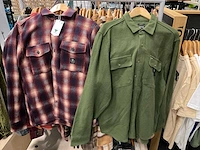 Partij diverse flannels o.a brixton/vissla/billabong/carhartt (40x) - afbeelding 10 van  12