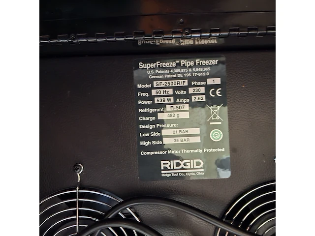 Partij diverse garage inventaris en 9x ventilator, o.a finefan, parat - afbeelding 2 van  12