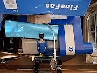 Partij diverse garage inventaris en 9x ventilator, o.a finefan, parat - afbeelding 3 van  12