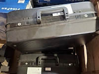 Partij diverse garage inventaris en 9x ventilator, o.a finefan, parat - afbeelding 8 van  12