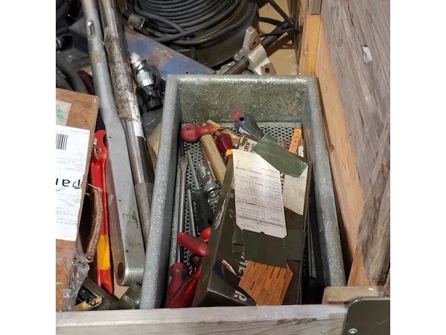 Partij diverse garage inventaris, o.a gedore, felo - afbeelding 6 van  11