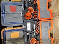 Partij diverse garage inventaris, o.a. metabo, bahco - afbeelding 9 van  15