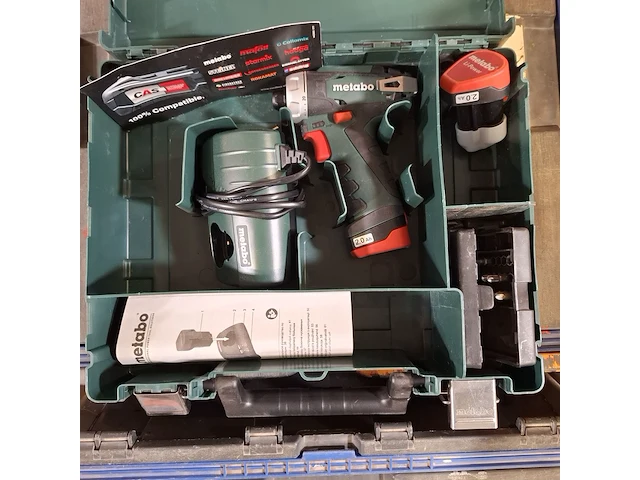 Partij diverse garage inventaris, o.a. metabo, bahco - afbeelding 10 van  15