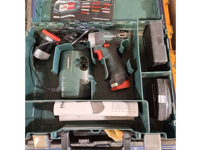 Partij diverse garage inventaris, o.a. metabo, bahco - afbeelding 11 van  15