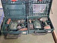 Partij diverse garage inventaris, o.a metabo, raaco - afbeelding 2 van  12