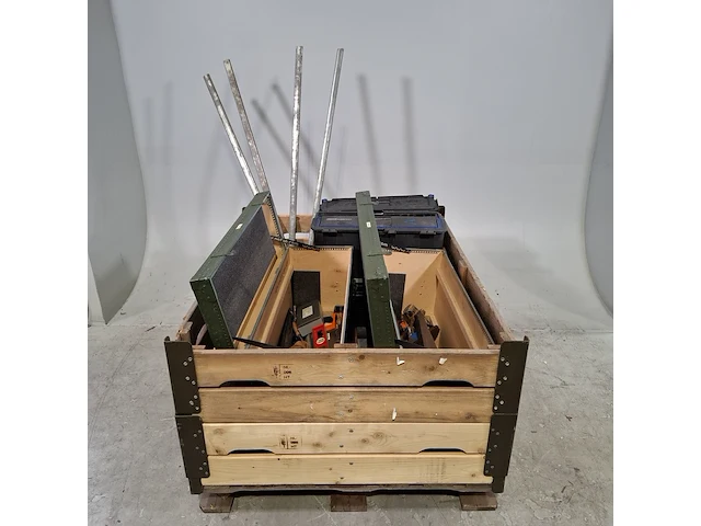 Partij diverse garage inventaris, o.a metabo, raaco - afbeelding 1 van  12