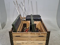 Partij diverse garage inventaris, o.a metabo, raaco - afbeelding 1 van  12
