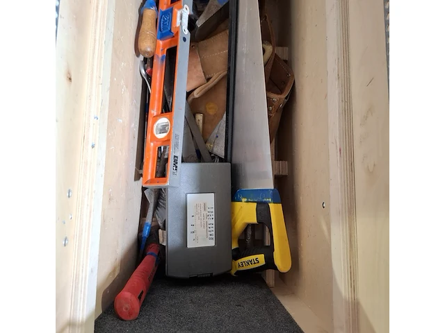 Partij diverse garage inventaris, o.a metabo, raaco - afbeelding 9 van  12