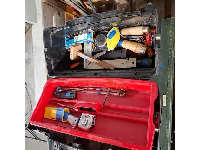 Partij diverse garage inventaris, o.a metabo, raaco - afbeelding 10 van  12