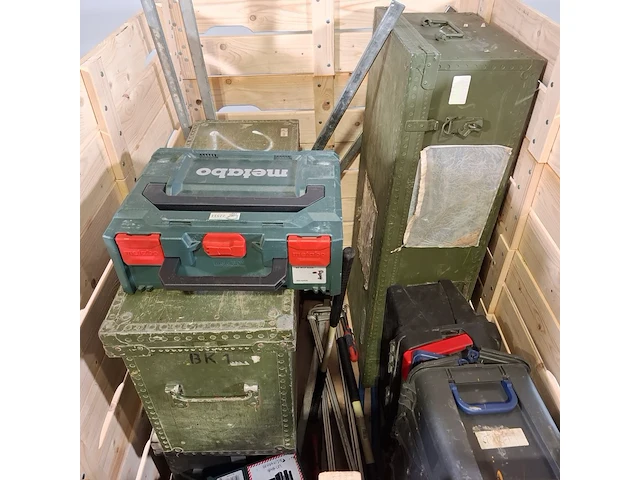 Partij diverse garage inventaris, o.a metabo, raaco - afbeelding 3 van  10