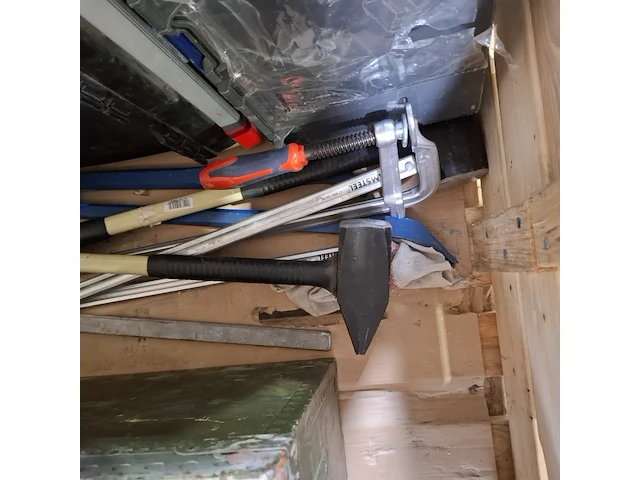Partij diverse garage inventaris, o.a metabo, raaco - afbeelding 9 van  10