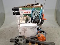 Partij diverse garageinventaris, o.a hitachi, bosch - afbeelding 1 van  18