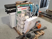 Partij diverse garageinventaris, o.a hitachi, bosch - afbeelding 11 van  18
