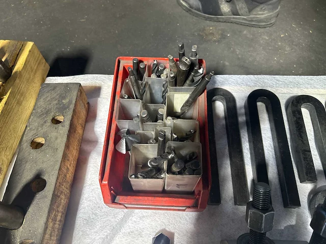 Partij diverse hss boren en klem gereedschap (38x) - afbeelding 4 van  4