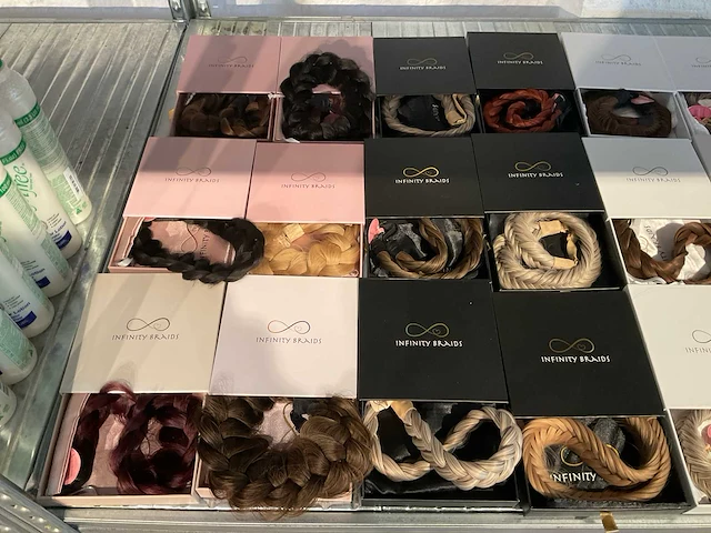 Partij diverse infinity braids (39x) - afbeelding 3 van  6
