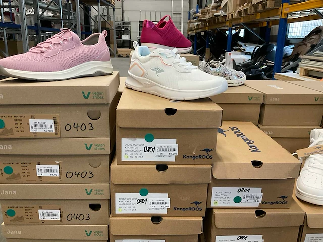 Partij diverse jana & kangaroos dames sneakers (40x) - afbeelding 6 van  18
