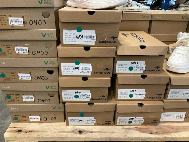 Partij diverse jana & kangaroos dames sneakers (40x) - afbeelding 7 van  18