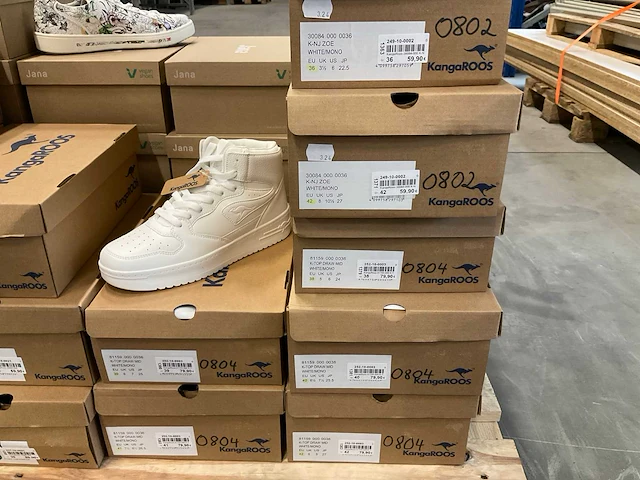 Partij diverse jana & kangaroos dames sneakers (40x) - afbeelding 10 van  18