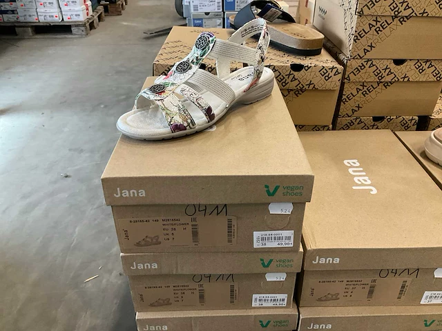 Partij diverse jana & supremo sandalen (49x) - afbeelding 14 van  16