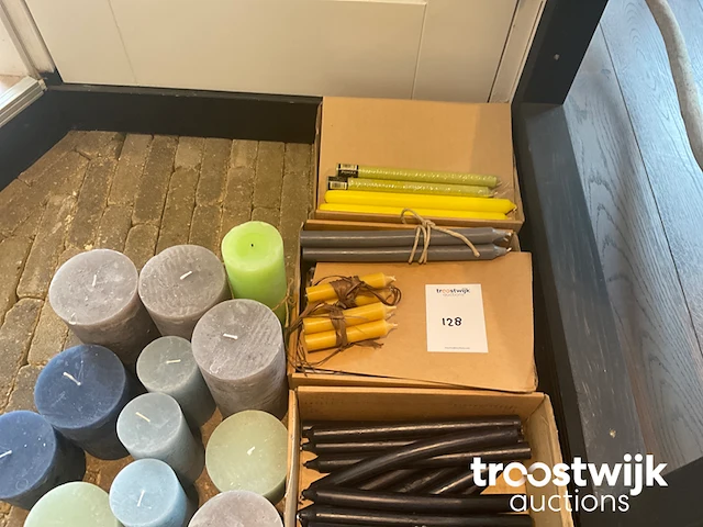 Partij diverse kaarsen - afbeelding 4 van  4