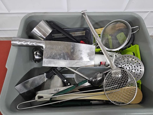 Partij diverse keuken- en snij benodigdheden - afbeelding 3 van  4