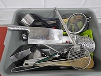 Partij diverse keuken- en snij benodigdheden - afbeelding 3 van  4