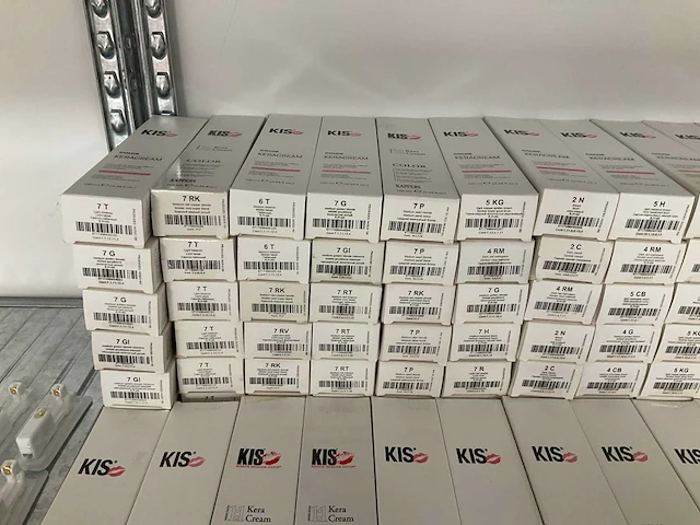 Partij diverse kis color keracreams (214x) - afbeelding 2 van  7