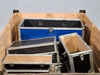 Partij diverse koffers en flightcases, o.a ptt telecom - afbeelding 2 van  5