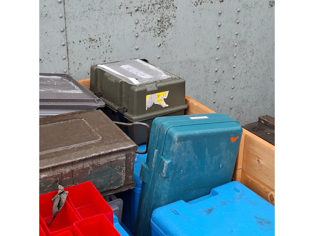 Partij diverse koffers en transportkisten - afbeelding 4 van  7