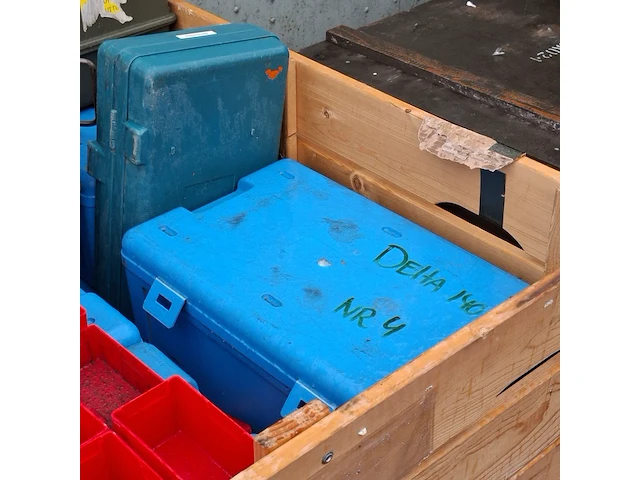 Partij diverse koffers en transportkisten - afbeelding 5 van  7