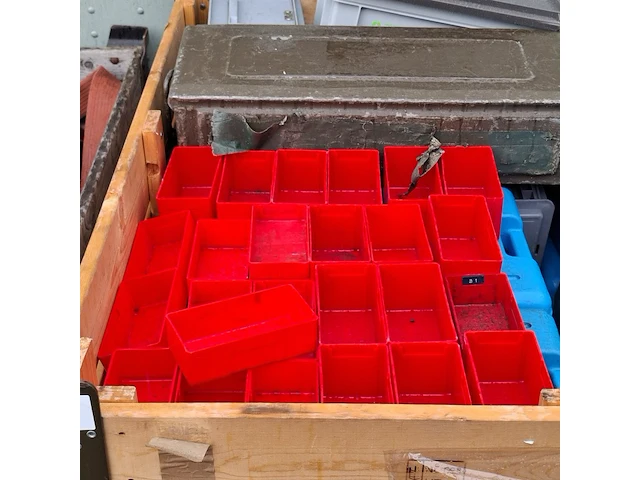 Partij diverse koffers en transportkisten - afbeelding 6 van  7