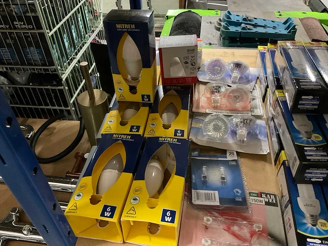 Partij diverse lampen (138x) - afbeelding 2 van  7