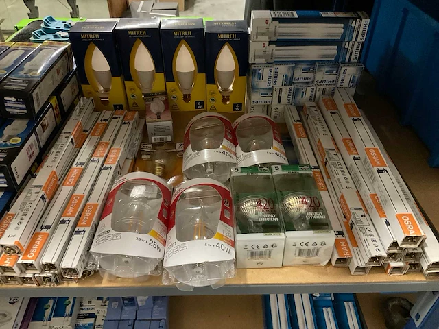 Partij diverse lampen (138x) - afbeelding 4 van  7